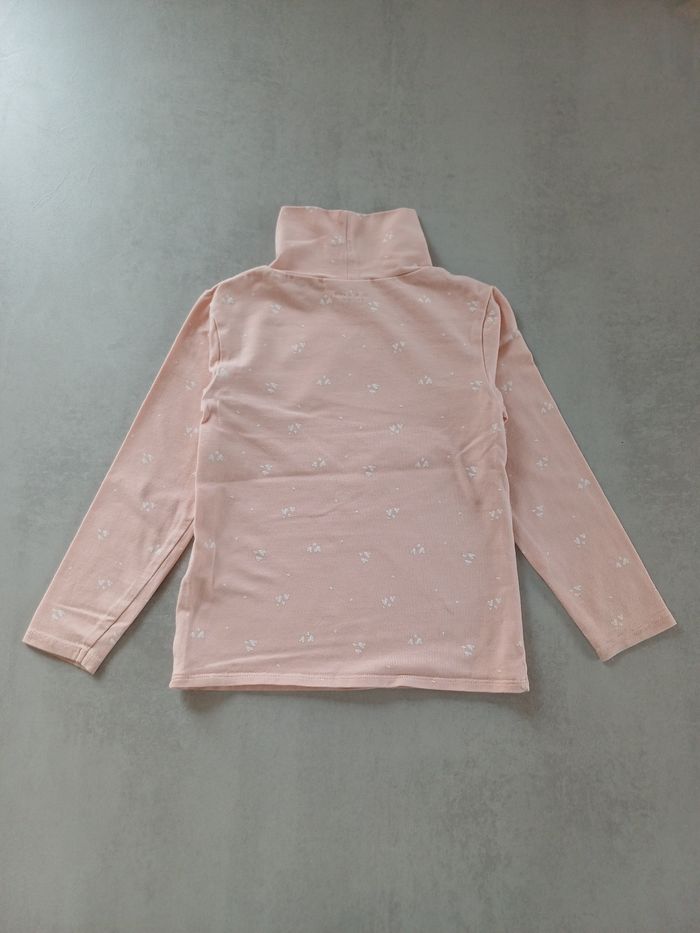Sous-pull / tee-shirt manches longues / Verbaudet / 3 ans, très bon état, rose - photo numéro 3