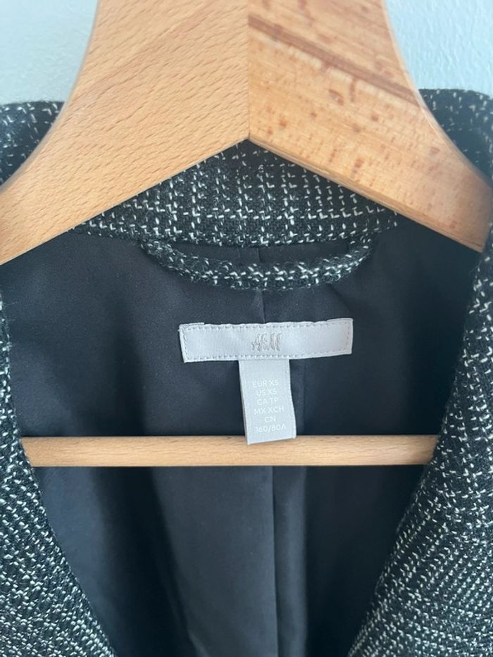 Blazer femme coupe oversize H&M taille XS - photo numéro 3