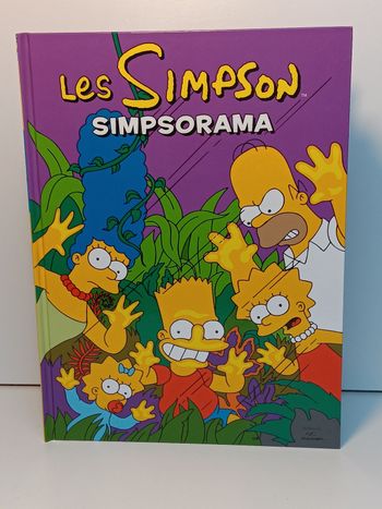 Livre Bande dessinée les Simpson Simpsorama