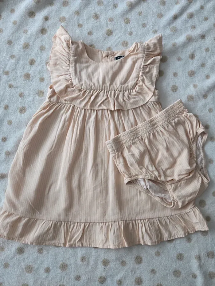 Robe 18 mois avec culotte