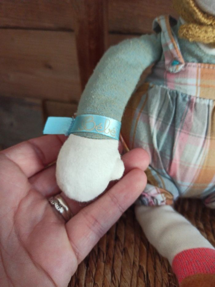 Peluche les coquettes moulin roty boy doll - photo numéro 5