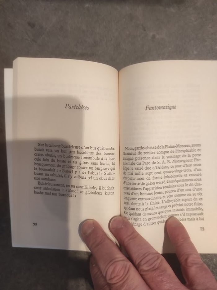 Exercices de style Raymond Queneau - Folio 1993 - photo numéro 4