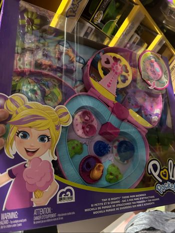 Polly Pocket - Sac A dos fête foraine parc d'attractions transportable
