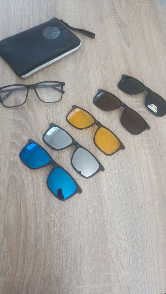Lunettes de soleil magnétiques