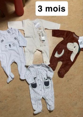 Pyjama 3 mois 