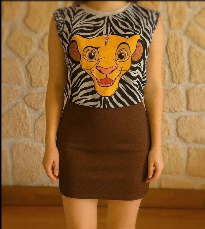 Top Simba XL – Style Zébré Disney Vintage | undiz