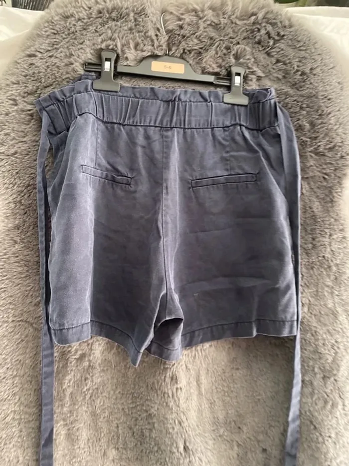 mini-jupe Mng bleu clair taille S - photo numéro 3