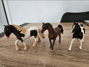 Lot 6 de 3 Chevaux Schleich