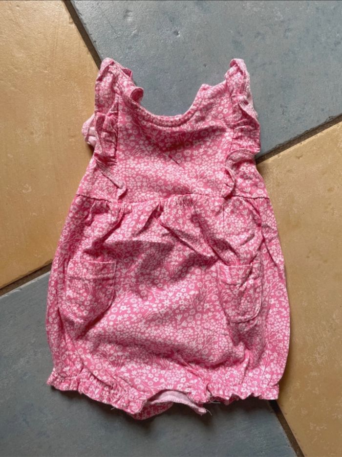 Combinaison été bébé fille - photo numéro 2