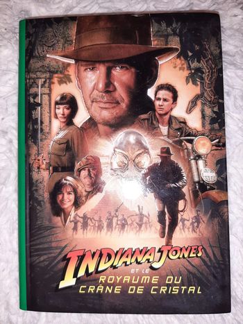Livre jeunesse Indiana Jones et le Royaume du Crane de cristal