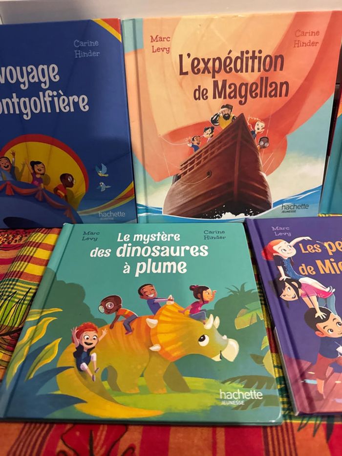 Lot de 5 livres jeunesse Hachette – Une aventure éducative signée Marc Levy & Carine Hinder - photo numéro 5