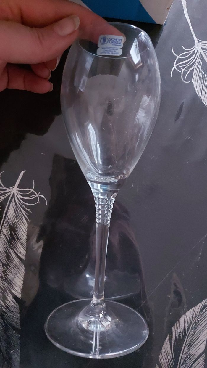 Lot de 6 verres en cristal - photo numéro 3
