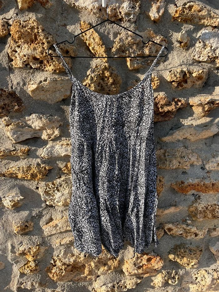 Robe noir et blanche M