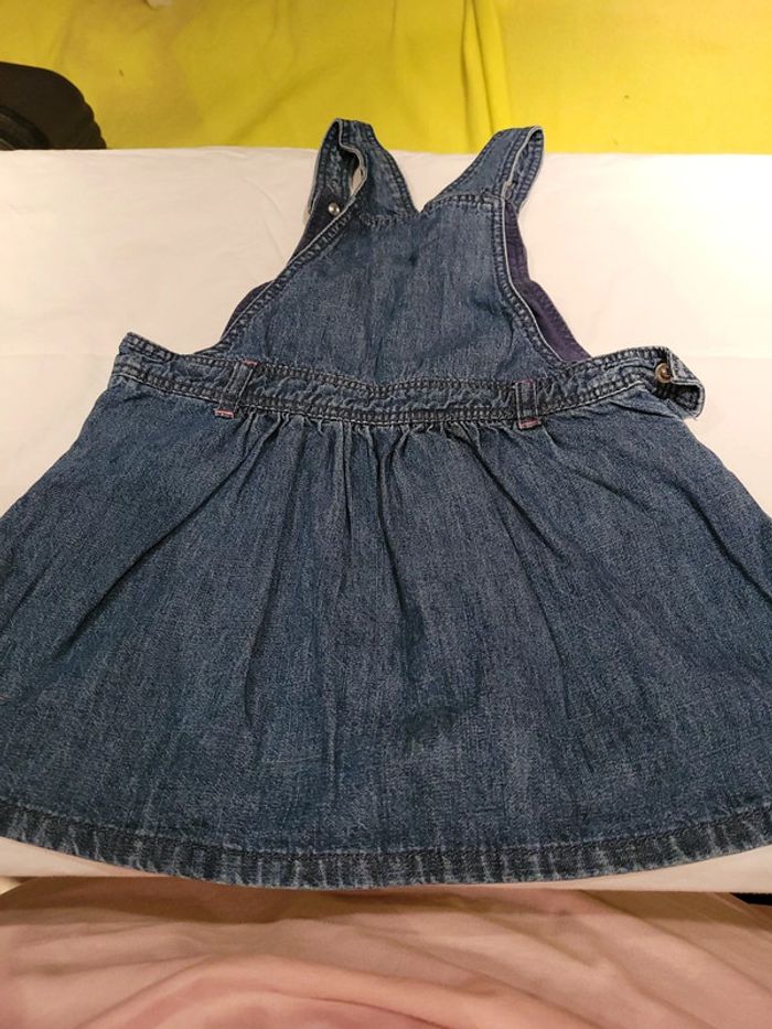 Robe en jean à bretelles 18mois - photo numéro 4