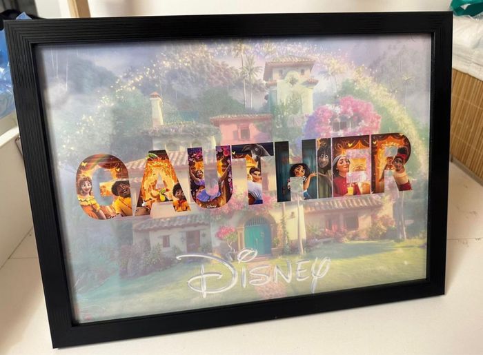 Affiche prénom personnalisé