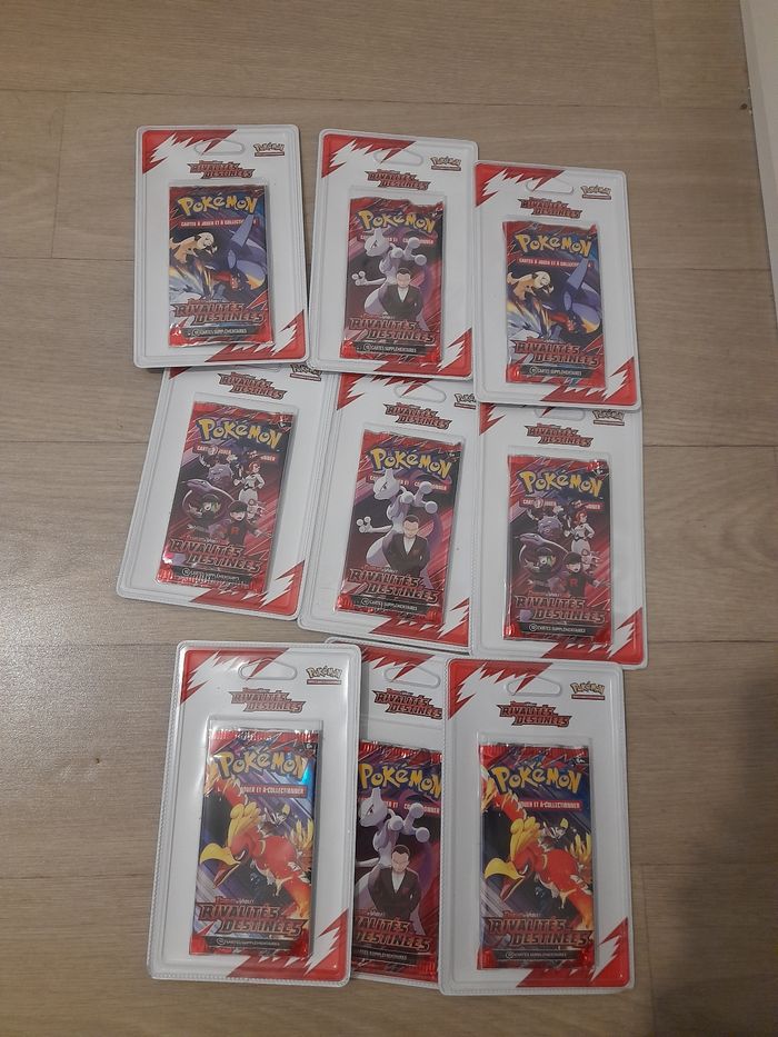 Blisters EV10 plastique. Neuf .