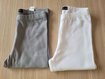 Lot 2 leggins court 6 ans