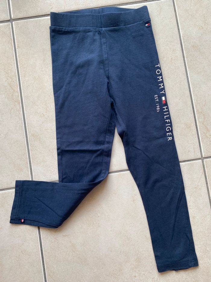 Legging fille bleu marine Tommy Hilfiger