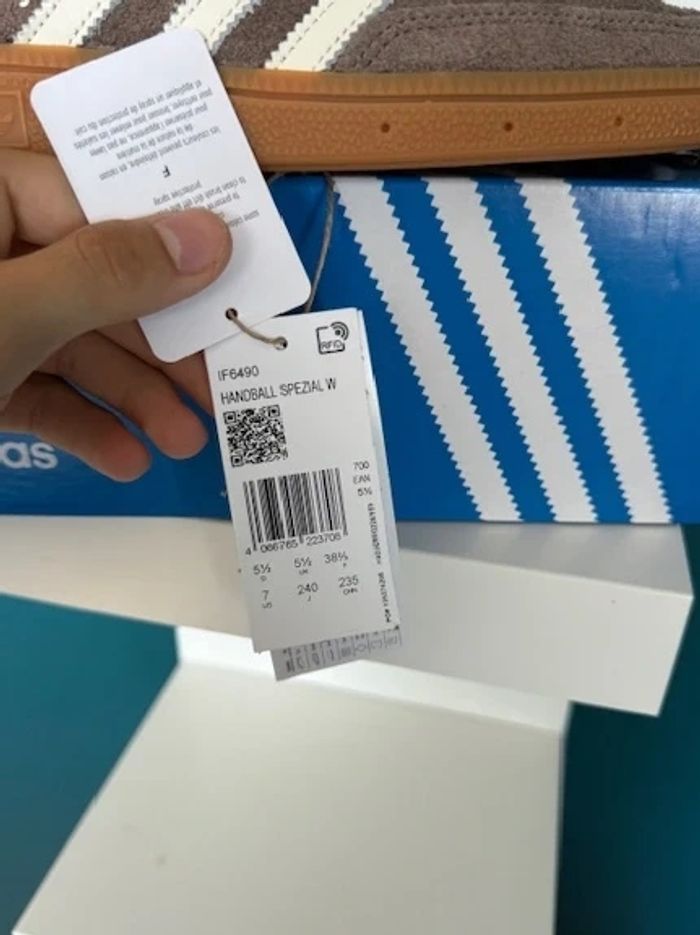 Nouveau Adidas Originais Handball Spezial Marron - Taille 40 - photo numéro 2