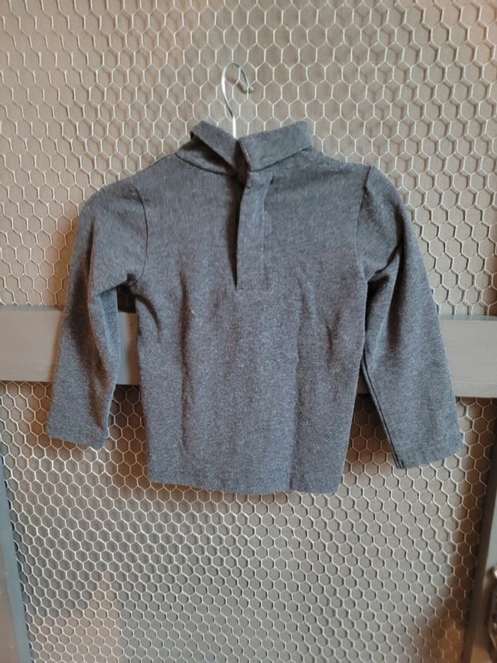 Sous pull gris Chipie gris 2 ans - photo numéro 3