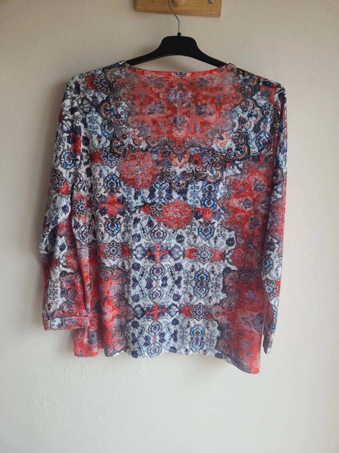 👚blouse 3/4 Felino taille 5👚 - photo numéro 2