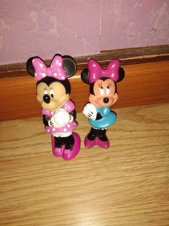 Lot de 2 figurines Minnie Disney