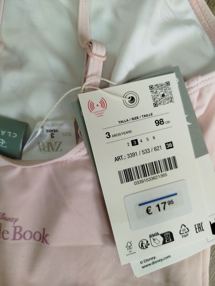 🎀 maillot de bain le livre de la jungle 3 ans 98 cm neuf 🎀 - photo numéro 6