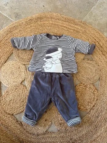 Ensemble/ pyjama 2 pièces 1 mois