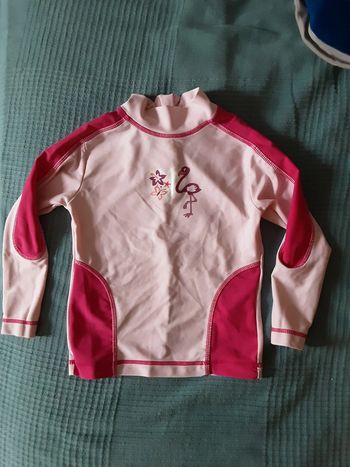 T-shirt anti-UV flamand T. 12-24 mois