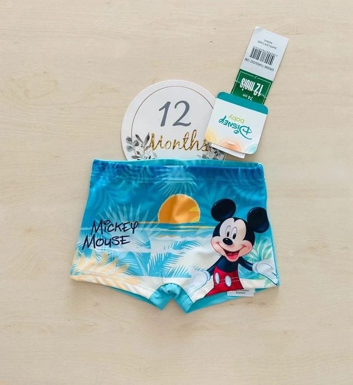 Maillot de bain Mickey 12 mois 74 cm