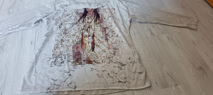 Haut tee shirt manches longues femme PROMOD taille XL 42 - photo numéro 2