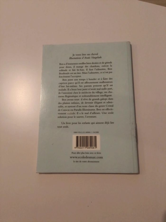 Livre je veux être un cheval - photo numéro 2