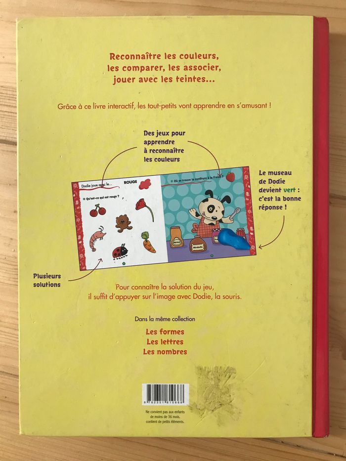 Livre interactif Jeux de couleurs +3ans - photo numéro 5