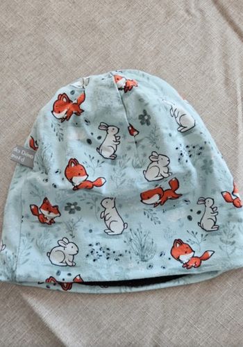 Bonnet fin réversible Les Mômes des Dômes