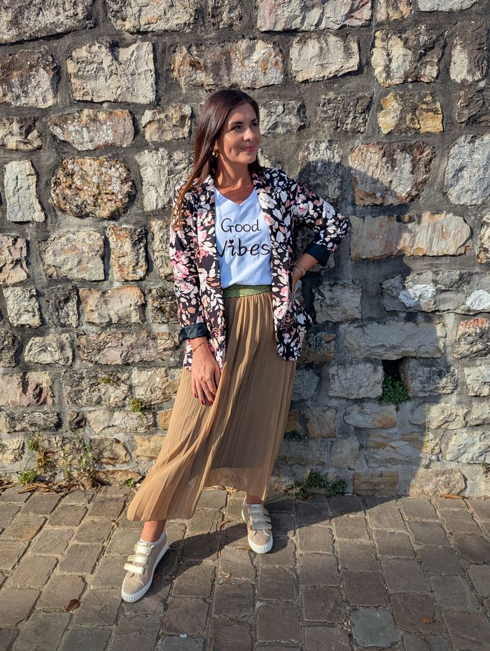 Blazer fluide Toulon noir rose camel
TU - photo numéro 3