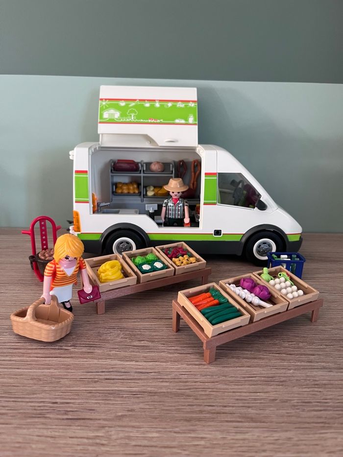 Playmobil - camion de marché