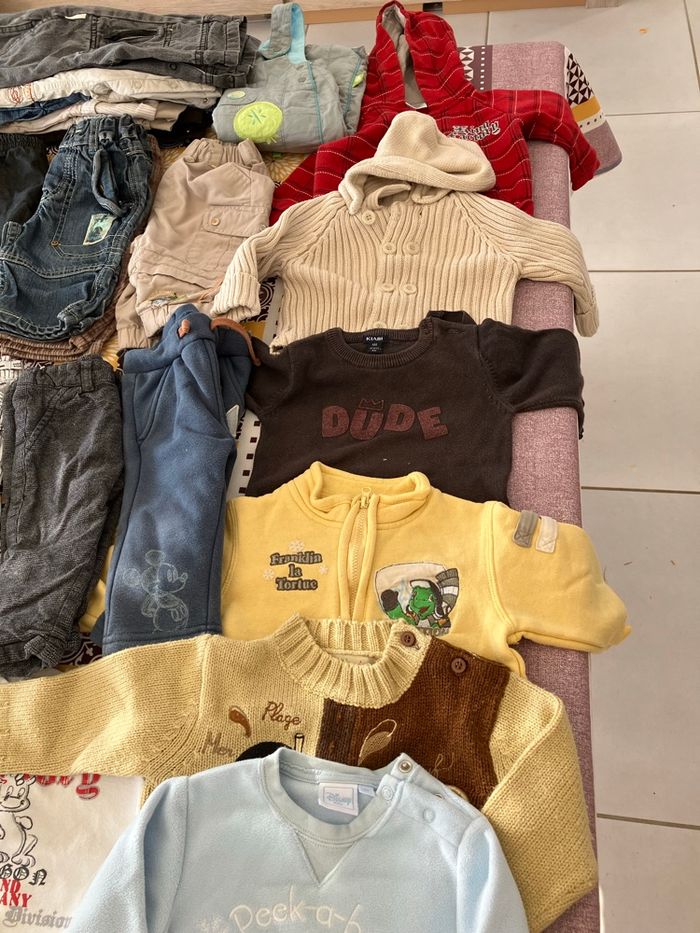 Lot vêtements 6 mois garçon hiver - photo numéro 5