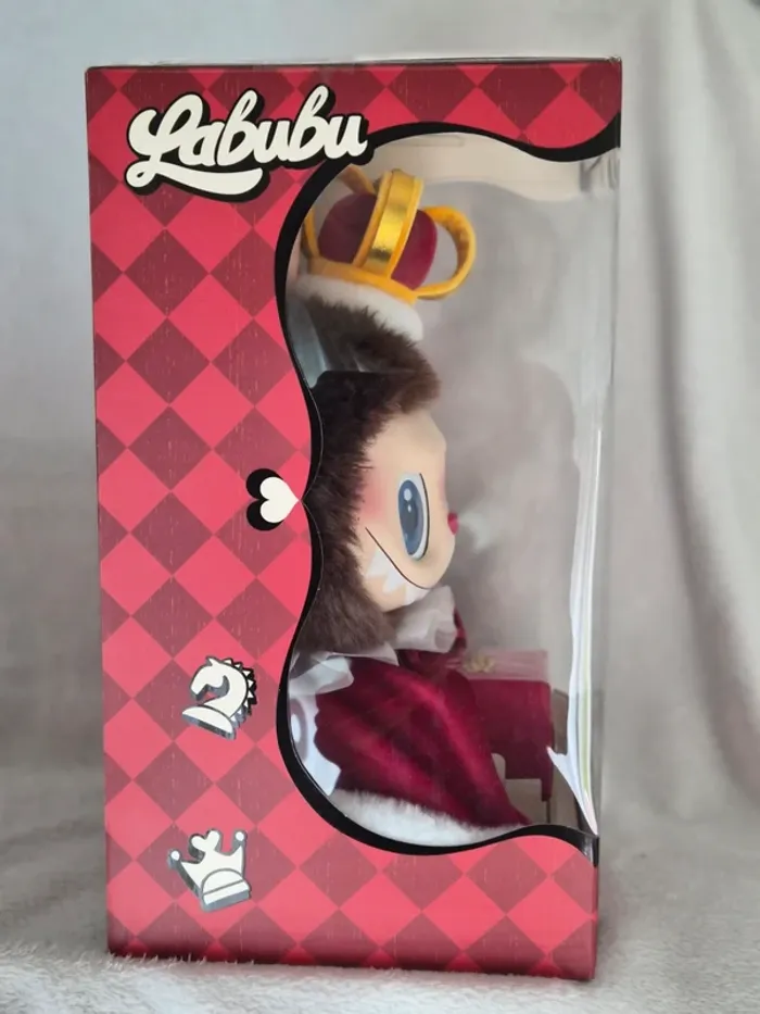 Labubu Pop Mart Let's Checkmate KING 37 cm NEUF scellé + facture authentique - photo numéro 6
