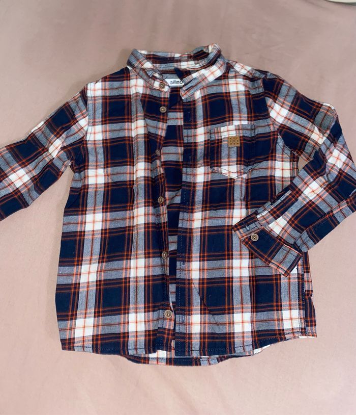 Chemise carreaux