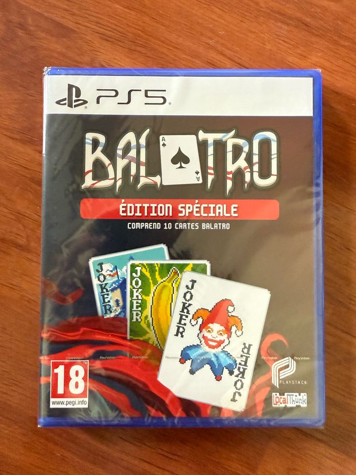 Balatro Édition Spéciale Jeu Sony Playstation 5 Ps5 NEUF sous blister