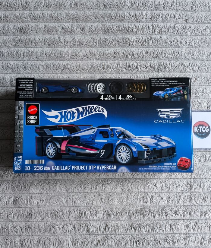 Mattel Brick Shop Hot Wheels Cadillac Project GTP Hypercar – Kit Construction 1:32 - photo numéro 1