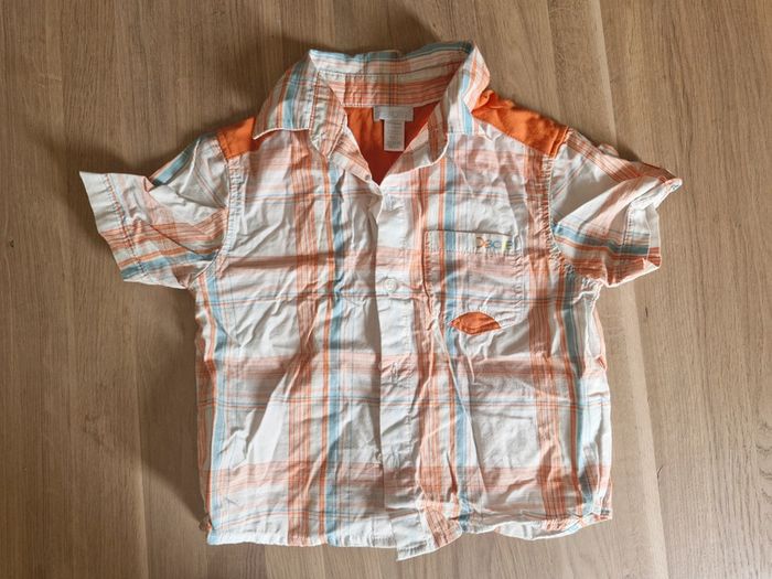 Chemise manches courtes Okaidi 2 ans