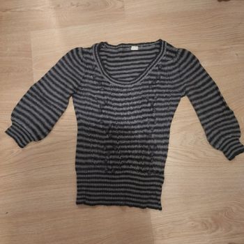 Pull manches trois-quarts