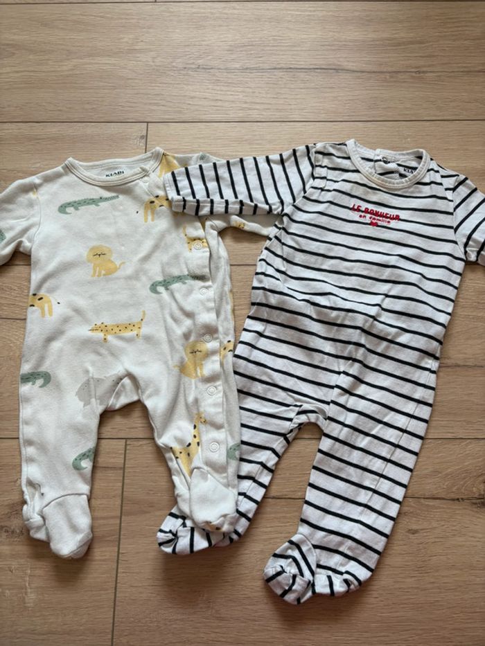 Lot de 2 pyjamas bébé Kiabi