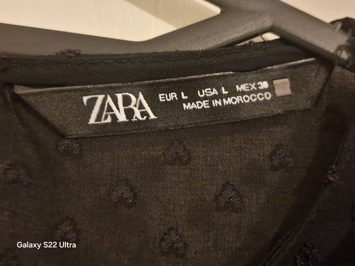 Haut noir Zara - photo numéro 5