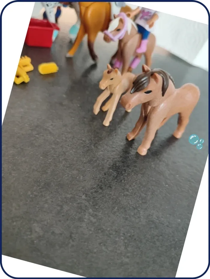Lot chevaux et cavalier playmobil - photo numéro 10