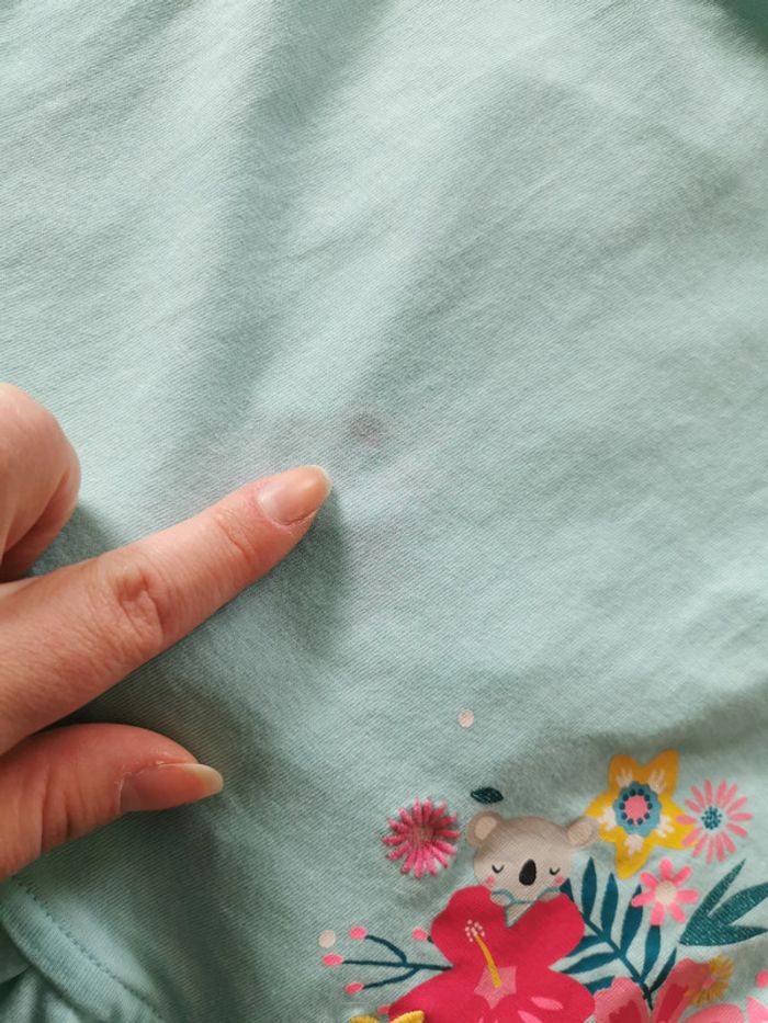 Haut bleu sans manches fille 9 ans Sergent Major - photo numéro 3