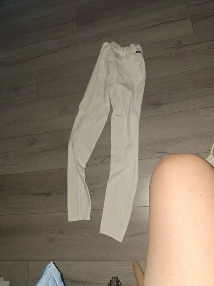 Pantalon blanc concours - photo numéro 2