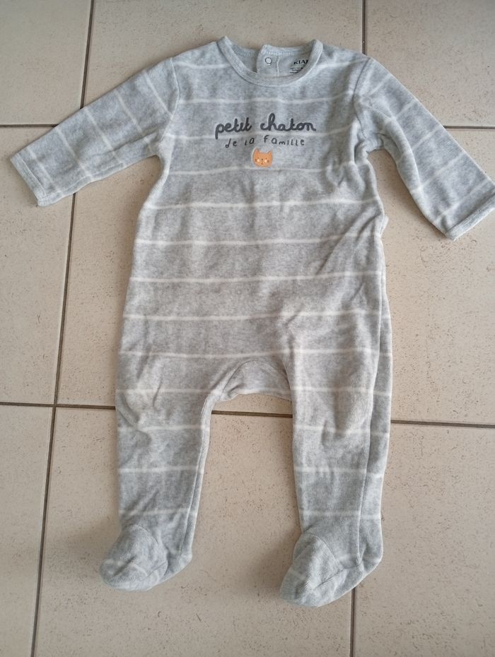 Pyjama chaud 1 an Kiabi