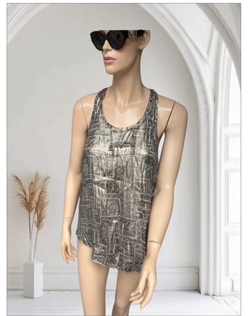 Top Isabel marant  For H&M Débardeur métallique Métallisé
